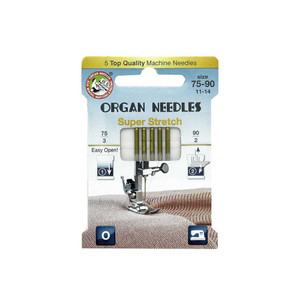 Organ ECO Needles Super Stretch Assortment - 5 Needles Per Pack