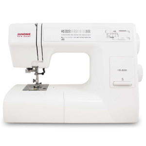 Janome HD3000 Sewing Machine front view