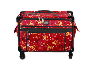 Tutto 22" Large Red with Yellow Daisies Machine on Wheels