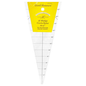Good Measure Amanda Murphy 16 Wedge Circle Ruler 22.5 Degrees