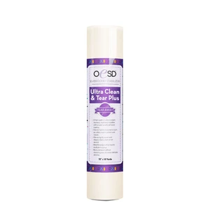 OESD Ultra Clean and Tear Plus Stabilizer - 15" x 10yd - White