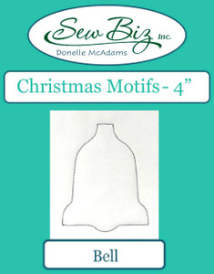 Sew Biz Christmas Motif Template - Bell