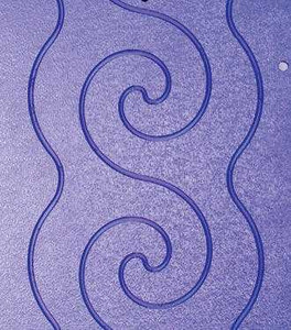 Grace Plastic Pattern Perfect 3-Panel - Spiral