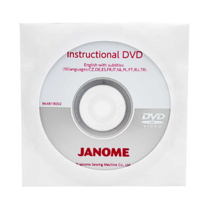 Janome Instructional DVD for 500E