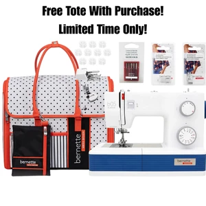 Bernette B05 Academy Sewing Machine with Bonus Bundle