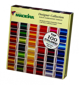 Madeira No. 40 Rayon 100 Spool Designer Collection
