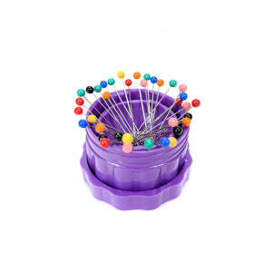 The Gypsy Quilter Magnetic Pin Cup Small Gypsy Purple