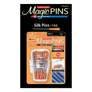 Magic Pins Fine Silk Pins (Qty 50)