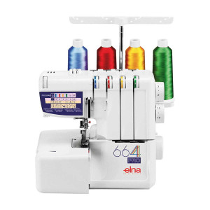 Elna 745 Five Thread Serger and Cover Stitch Machine