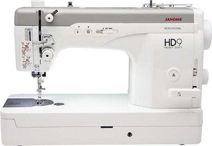 Janome HD9 High Speed Mid-Arm Sewing Machine V2 front view