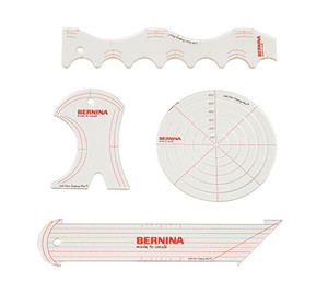 Bernina Essentials Ruler Kit 4 Piece Set