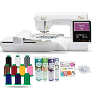 Baby Lock Flare Embroidery Machine 6.25x10.25 Stitch Area with Premier Package
