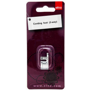Elna 5mm Front Load Multi Cord Foot