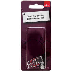 Elna 7mm Clear View Quilting Foot and Guide Set