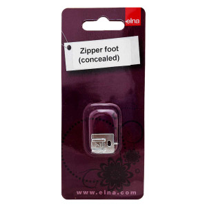 Elna 7mm Concealed Zipper Foot