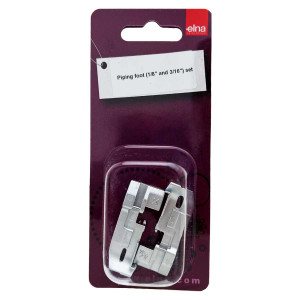 Elna Serger 1/8 and 3/16 inch Piping Foot Set