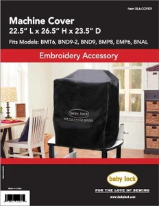 Baby Lock 6 Needle Machine Dust Cover