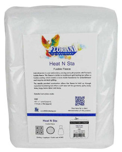 Floriani Heat N Stay Fleece Fusible 45" x 1yd