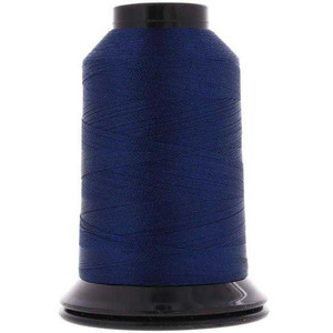Floriani Navy Satin Embroidery Thread 40wt Polyester 1000m Cones PF0358