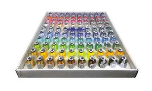 Floriani 100 Spools 40wt Polyester 1000M Cones Thread Set (Set 1)
