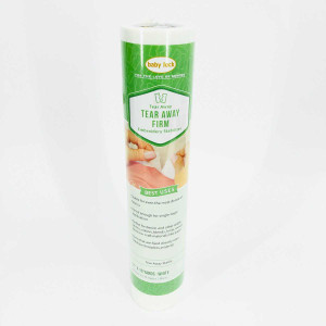 Baby Lock BLT103 12" x 10yd 1.5oz Firm White Tear Away Stabilizer