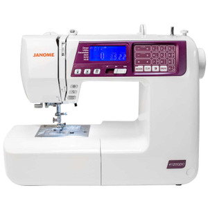 Janome 4120QDC-G Computerized Quilting and Sewing Machine with Bonus Quilt Kit front view