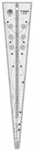 Creative Grids 10 Degree Wedge Ruler
