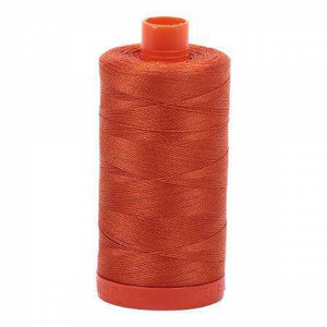 Aurifil Cotton 50wt/1422yds - Rusty Orange