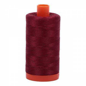 Aurifil Cotton 50wt/1422yds - Dark Carmine Red