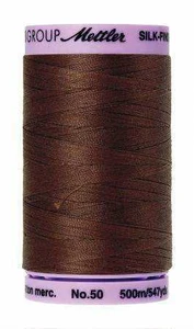 Mettler Cotton 50wt/547yd - Friar Brown (large spool)