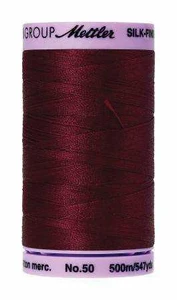 Mettler Cotton 50wt/547yd - Cranberry (large spool)