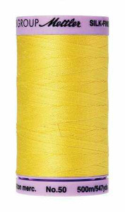 Mettler Cotton 50wt/547yd - Lemon Zest (large spool)
