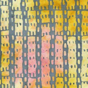 Anthology Fabric - Peach Pie City Block Batik