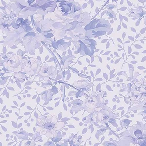 Benartex Fabric - Rose Garden Lavender