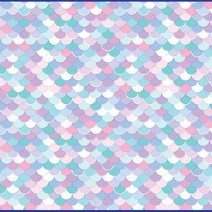 Benartex Fabric - Mermaid Scales Multi