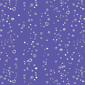 Benartex Fabric - Water Bubbles Purple