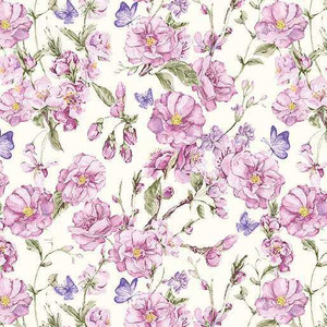 Benartex Fabric - Anthemy Lavender