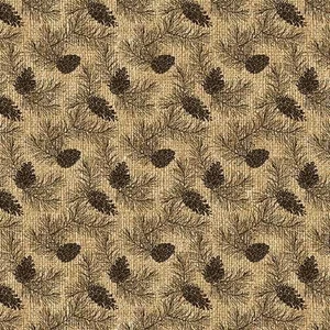 Benartex Fabric - Pine Forest Tan