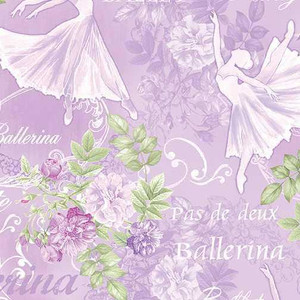 Benartex Fabric - Ballet Theatre Lilac