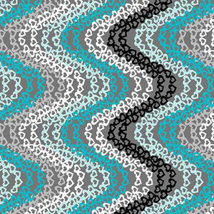 Benartex Fabric - Knitted Hearts Gray