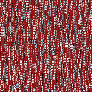 Benartex Fabric - Knitting Texture Red