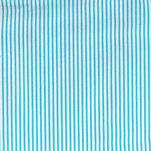 Benartex Fabric - Stripes Sky/White