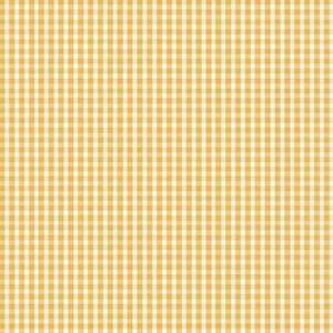 Maywood Studio Fabric - Lovely Bunch - Gingham Plaid Yellow