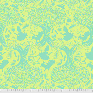 Free Spirit Fabric - Curiouser - Down the Rabbit Hole - Bewilder