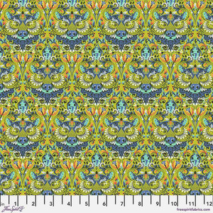 Free Spirit Fabric - Tiny Beasts - Bear With Me - Glow