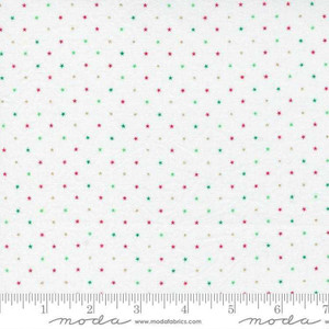 Moda Fabric - Twinkle Metallic - Christmas Stars
