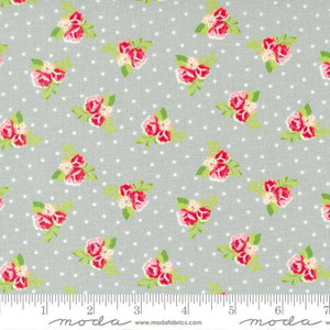 Moda Fabric - Berry Basket - Tiny Flowers Stone