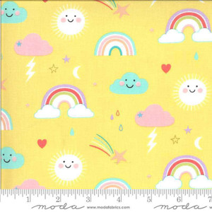 Moda Fabric - Hello Sunshine Rainbows Sunshine