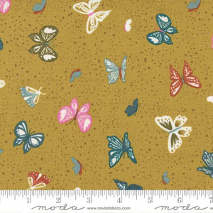 Moda Fabric - Songbook - Flutter Bronze