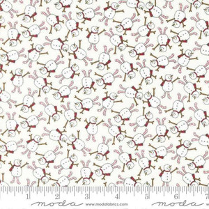 Moda Fabric - Blizzard - Snowmen Vanilla